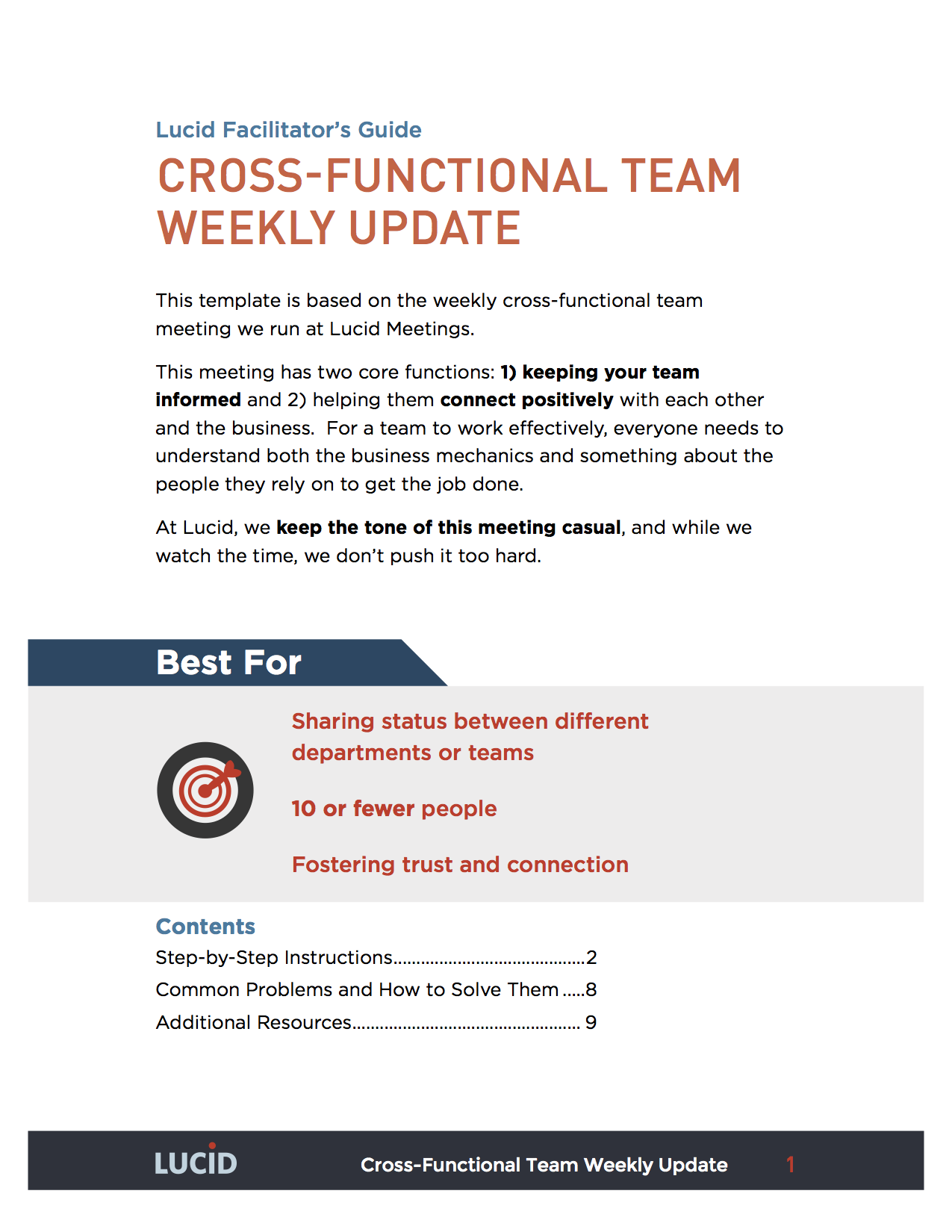How to <strong>Create a Sales Meeting Agenda</strong> to Get More Done in ... Team meeting agenda template