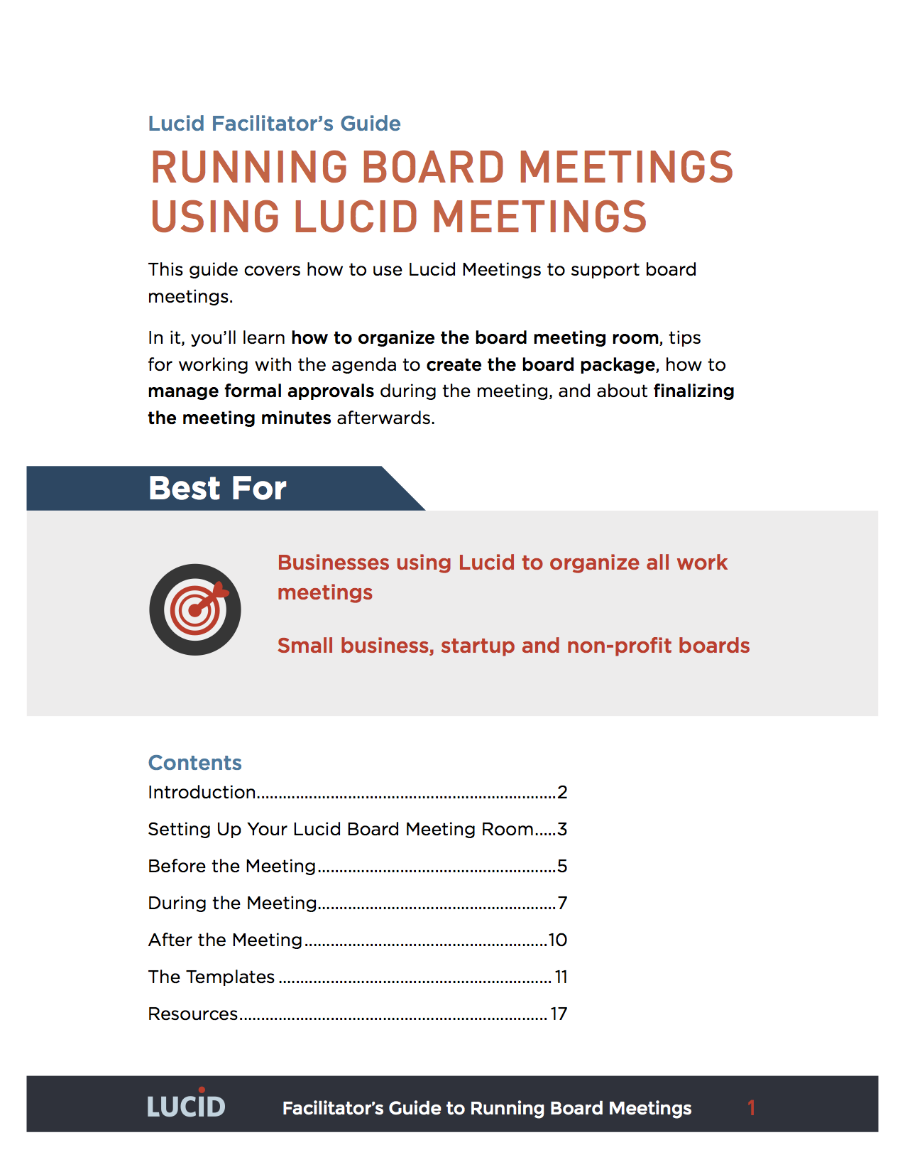 formal board meeting lucid meetings board meeting templates