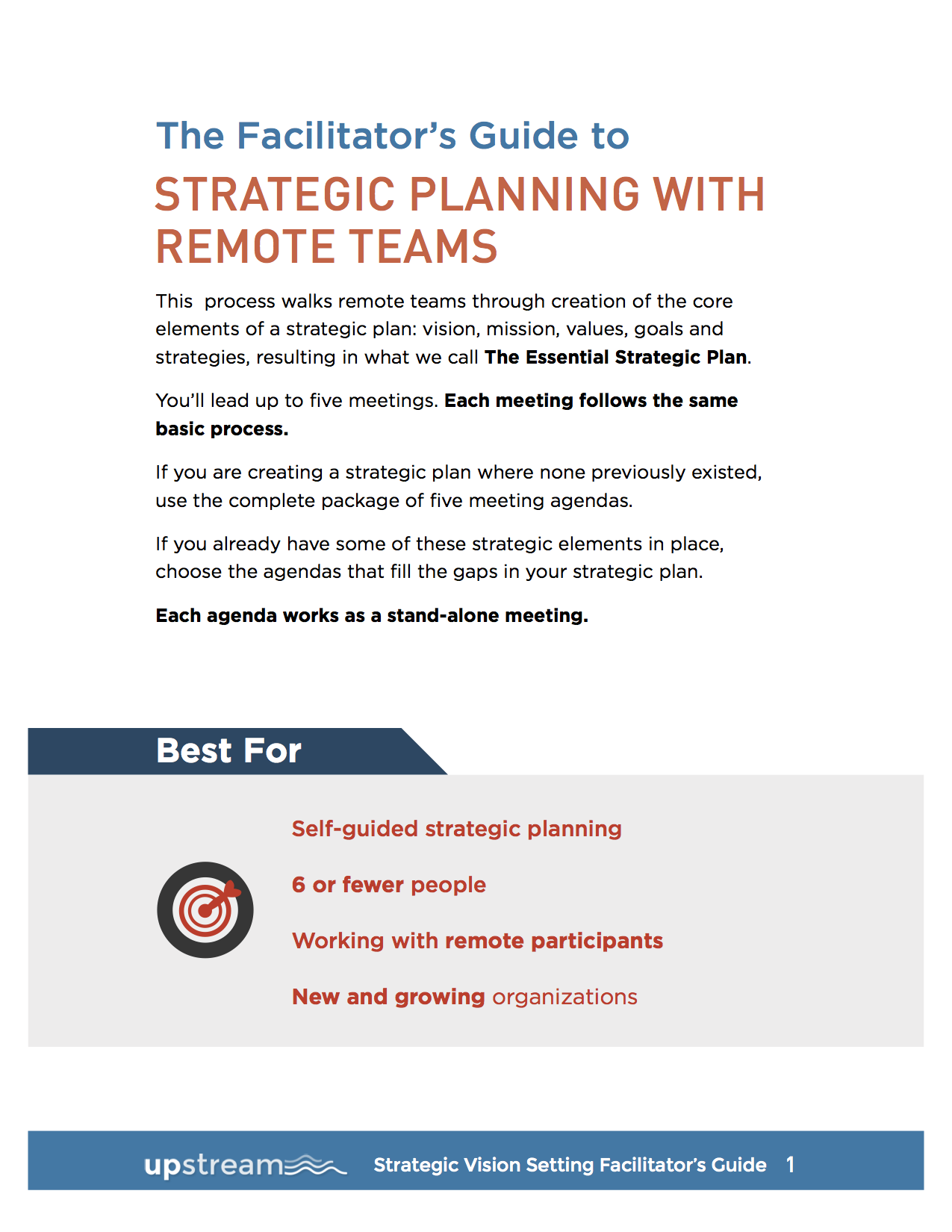 topics for strategic planning meeting