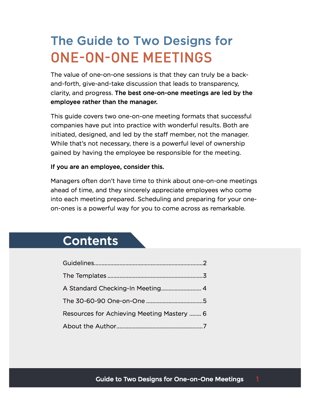 One On One Meetings Template The Best Professional Template